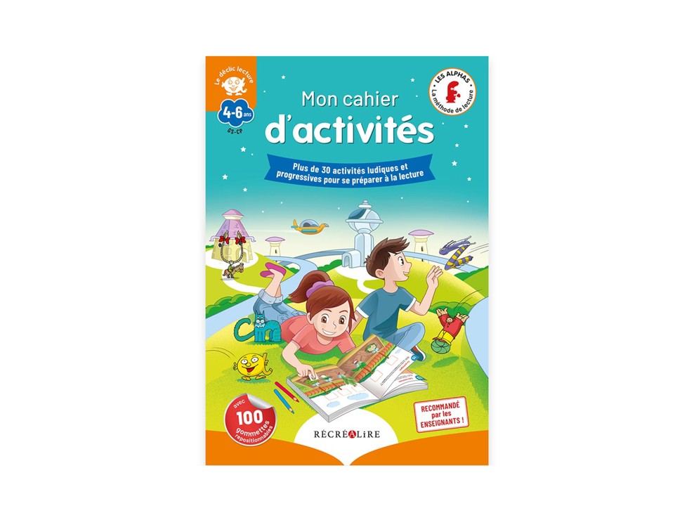 Livre Mon cahier d'activités Le déclic de la lecture - Récréalire 1