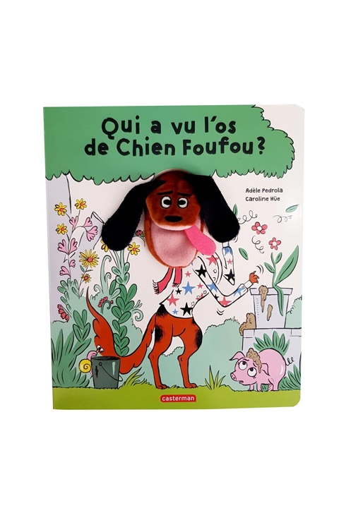 Livre Qui a vu l'os du chien Foufou ? - Casterman 1