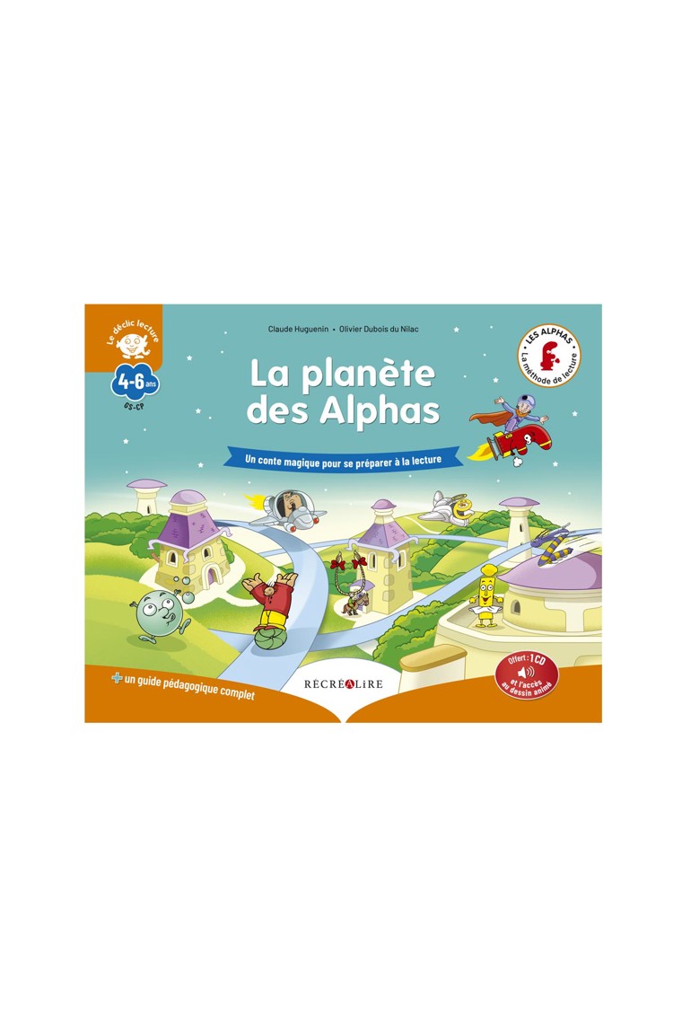 Livre La planète des Alphas - Récréalire 1